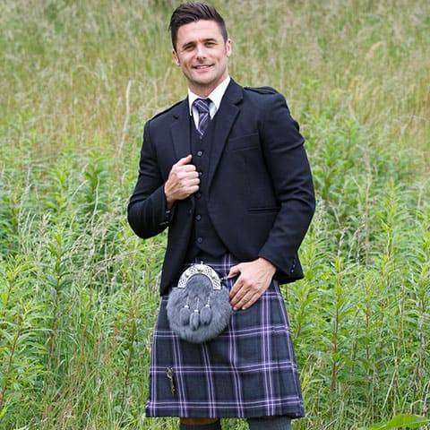 Mens wedding kilt on sale outfit